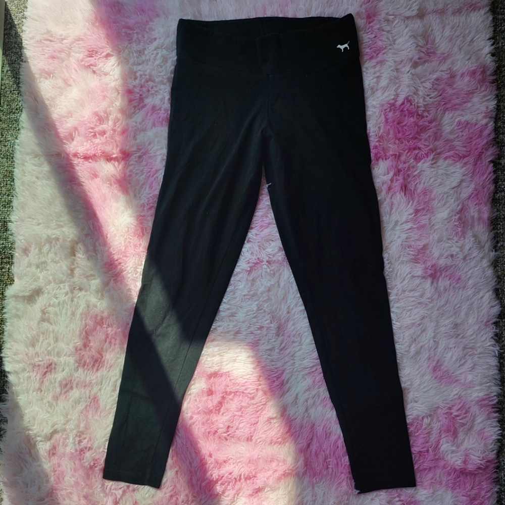 PINK Victoria's Secret Black Leggings for Kids